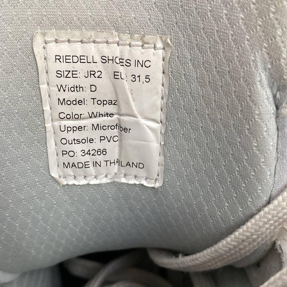 Riedell Topaz Girls Figure Skates Size J2 - Picture 14 of 15